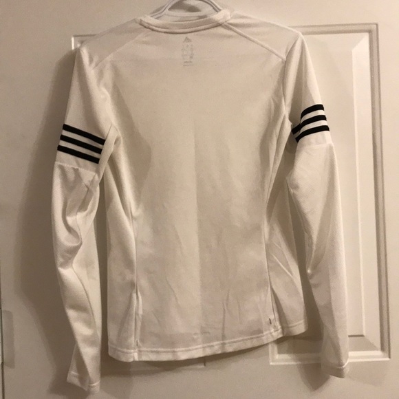 🍒3/$30 Adidas white sports t-shirt - Picture 2 of 5